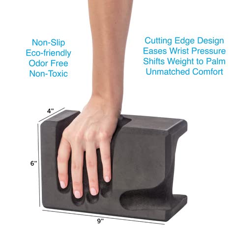 WRIST BUDDY YOGA BLOCKS 2 PACK | Reduces Wrist Compression, Maximizes Wrist Comfort, Grip Strength, and Support | Yoga Block Yoga Accessories EVA Foam Blocks Yoga Set Yoga Kit | Great Gifts - BeesActive Australia