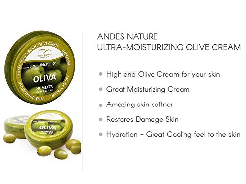 Andes Nature Ultra-moisturizing Olive Cream, 5.12 Ounce - BeesActive Australia