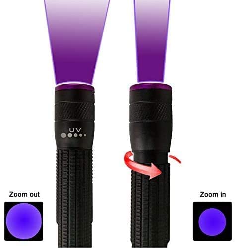 Riverruns UV Clear Glue Thick Thin Flew+UV Power 395nm Zoomable Pen Light for UV Glue Curing,Heads Bodies and Wings, Medical, Doctor Nurse Diagnostic, Small Mini Stylus, IPX5 Water-Resistant Combo A:UV glue combo - BeesActive Australia