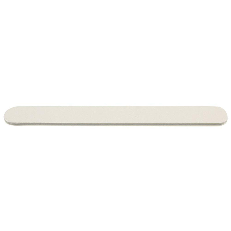 ForPro White Foam Board, 180/240 Grit, Mylar Manicure and Pedicure Nail File, 7” L x .75” W, 50-Count - BeesActive Australia