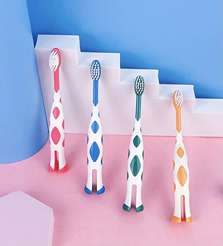 Kids Toothbrushes 3-5 Toddler Children's Manual Toothbrushes 2-3 Years Soft Bristles Kids Toothbrush for Boys Girls Child 2-5 Years 4 Pack - BeesActive Australia