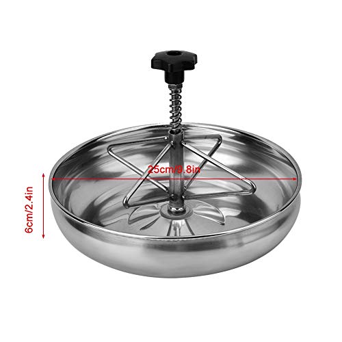 Piglet Feeding Trough, Stainless Steel Pig Food Feeder Sow Milk Trough Durable Pig Food Tray Piglet for Household Farm Piglet Cattle - BeesActive Australia