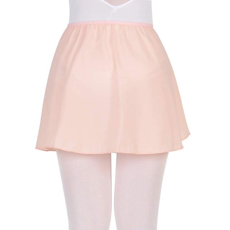 UBRAND Ballet Pull-On wrap Skirt Chiffon Dance Skirt with Elastic Waistband for Girls&Women Pink Small - BeesActive Australia