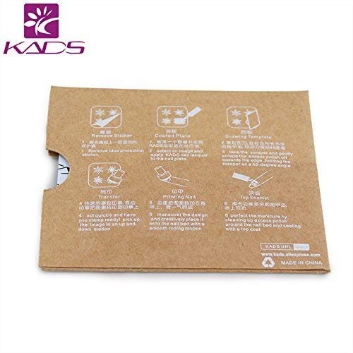 KADS Stamping Plates for Nail Art Kite Frog Spring Template Image Plate Stencil Nails Tool (CN018) CN018 - BeesActive Australia