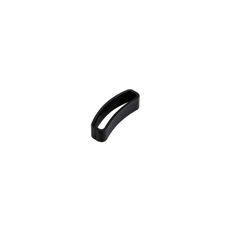 Sencato Watch Bands Fastener Loop 3Pcs, Compatible with Suunto Core, Soft Rubber Retainer Fastener Replacement Wrist Strap Loop Ring Contain 2Pcs Tools for Suunto Core Smart Watch Band Black Black 3 Pcs - BeesActive Australia