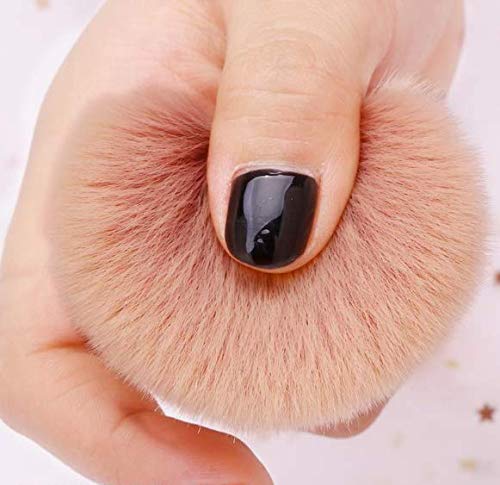 Aeyistry Nail Dust Cleaning Brush,Large Powder Mineral Brush Foundation Makeup Brush Manicure Tool - BeesActive Australia