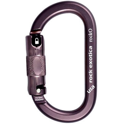 OmniProGear Rock Exotica Rocko Auto-Lock Black Carabiner C3A-B - BeesActive Australia