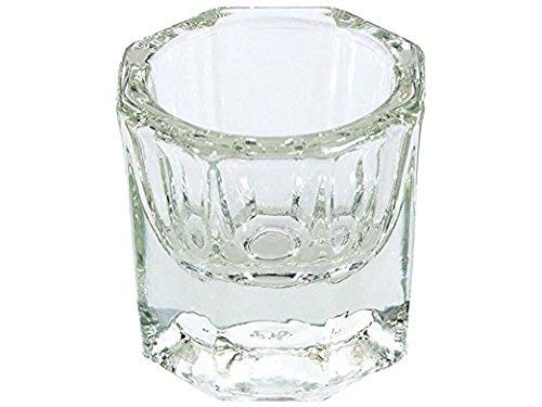 Onwon 2 Nail Art Acrylic Liquid Powder Dappen Dish Glass Crystal Cup Glassware Tools - BeesActive Australia