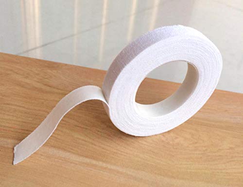 2Roll White 1inch Wide (2.5cm) Medical Adhesive Tape Breathable Cotton Athletic Soft Cloth Surgical Tape with Self Adhesive Plaster for Injury Wrap - BeesActive Australia