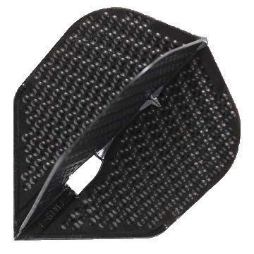 [AUSTRALIA] - LSTYLE Dart Flights - L3 Pro Dimple Small Standard Shape: Molded, Plastic and Lightweight Set Black 