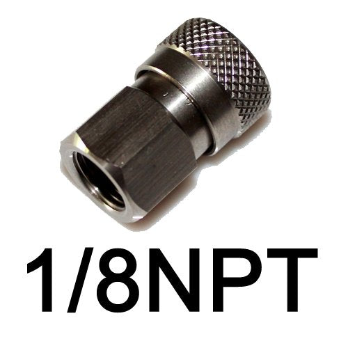 [AUSTRALIA] - Outdoor Guy Paintball Remote Line Stainless Steel Quick Connect Disconnect 1/8 NPT 1 PCS 