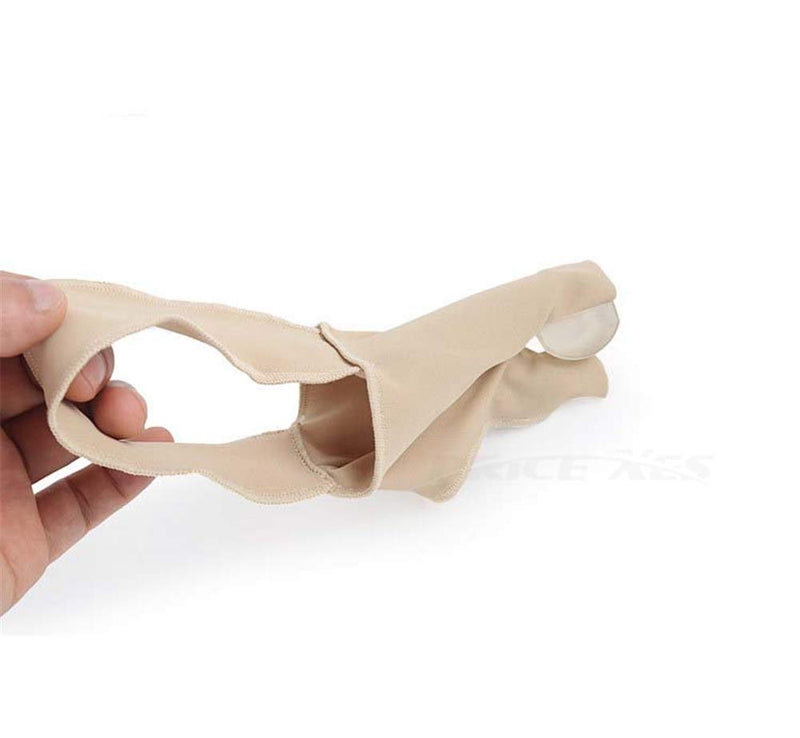 Bunion Straightener Protector Relief Sleeve w/Gel Bunion Stretchy Pads Cushioned Splint, Orthopedic Hallux Valgus Overlapping Corrector Bootie Guard Hammer Toe Pain Aid Surgery Treatment 2 Pc (L) L (Pack of 2) - BeesActive Australia