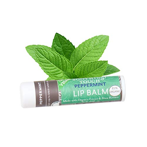 Soothing Touch Vegan Lip Balm - Variety Pack of 2 - Unscented and Peppermint - BeesActive Australia