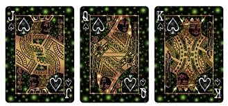 Bicycle Playing Cards 6 Decks | Fireflies Design | Limited Edition Deck Pitch-Black with Glowing Effects - BeesActive Australia