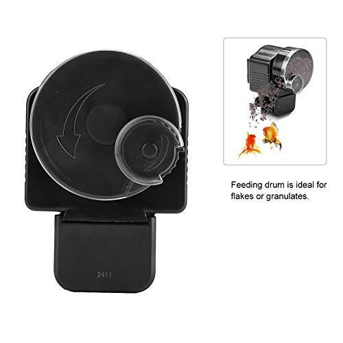 Home Aquarium Fish Tank Automatic Food Feeder Timer Black - BeesActive Australia