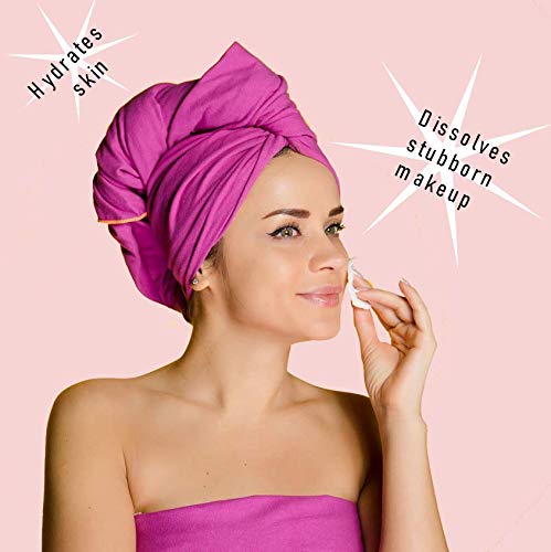 LA Fresh Makeup Remover Facial Cleansing Wipes Pack of 50ct Individually Wrapped 6x8” Wipes Made With Vitamin E To Leave Skin Soft And Smooth Convenient Size For Purse, Gym Bag, Nightstand, Car, Travel Size 50 Count - BeesActive Australia