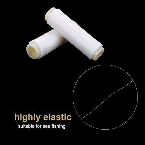 4Pcs Nylon Fishing Line, 0.15mm Soft High Tensile Beads Thread Sea Fishing Tackle Accessory 200m - BeesActive Australia