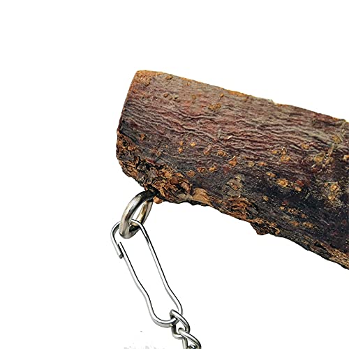 Nynelly Pet Bird Swing, Parrot Cage Toys, Natural Wooden Swing Toys for Parakeet Cockatoo Cockatiel Conure Lovebirds Canaries Little Macaw African Parrot - BeesActive Australia