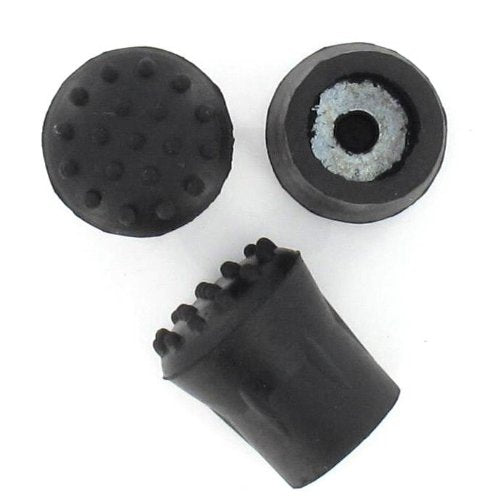 Qty: 2pcs - 19mm (3/4") Bell Shaped Studded Rubber Ferrules Walking Stick Tips C-Type by Lifeswonderful® 2 - BeesActive Australia