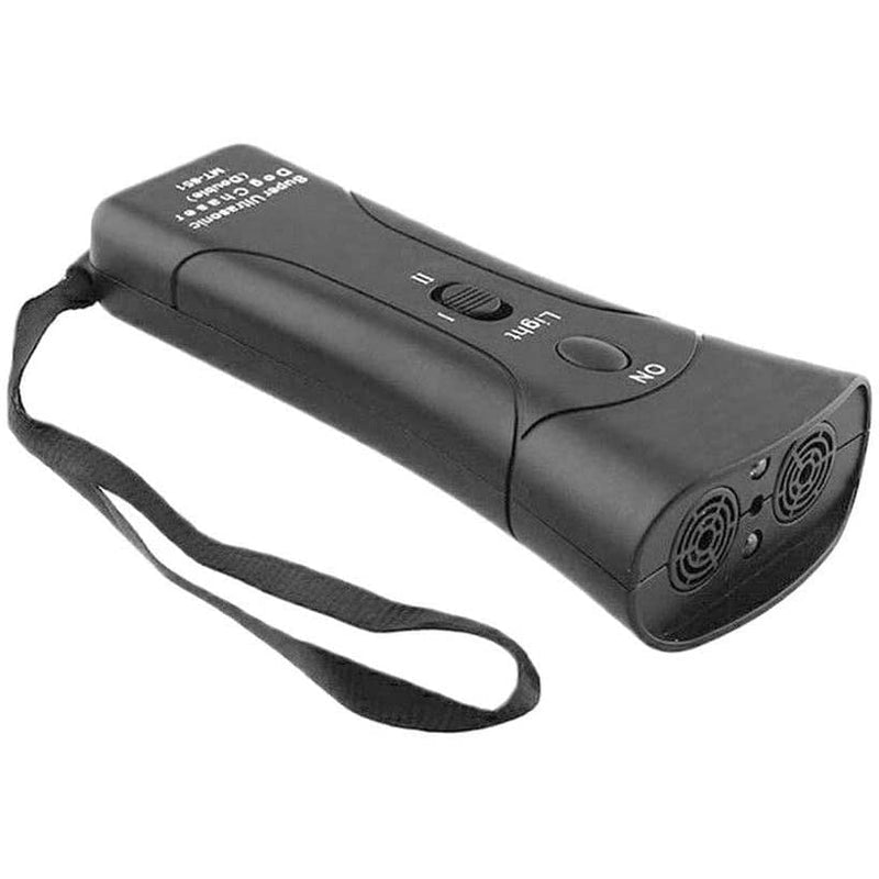 Ultrasonic Anti Dog Barking Pet Trainer LED Light Gentle Anti Barking Chaser Style 3 in 1 Bark Control Tool, Pet Training Device, Handheld Trainer, Stop Barking & Repellent Indoor Outdoor - BeesActive Australia