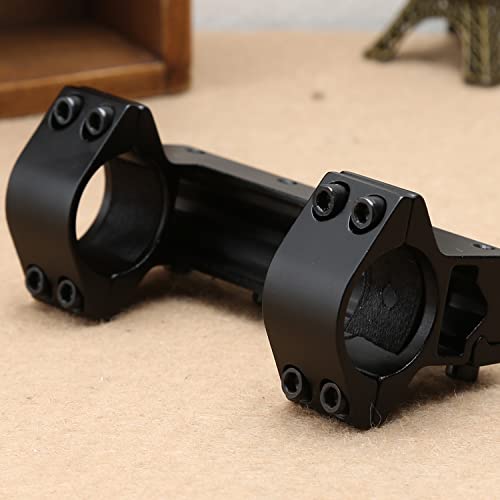 dophee Scope Mount 1" 25.4mm Rifle Tactical High Profile Dural Ring Scope Mount with 11mm Dovetail Rail - BeesActive Australia