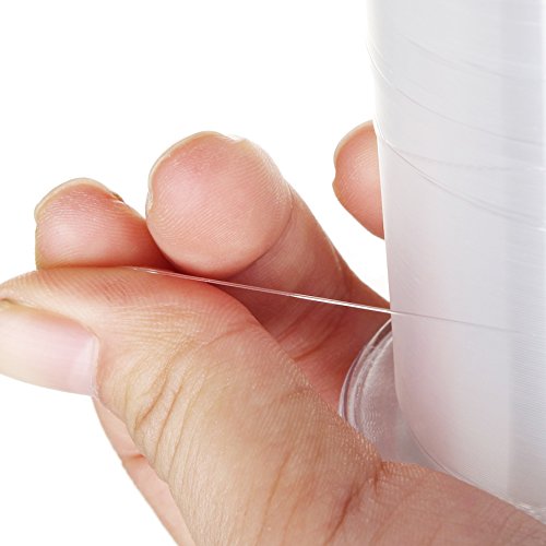 1640 FT Clear Fishing Line, Monofilament Fishing Wire Invisible Nylon Fish String for Balloon Craft Hanging DIY (547Yards/500M) - BeesActive Australia