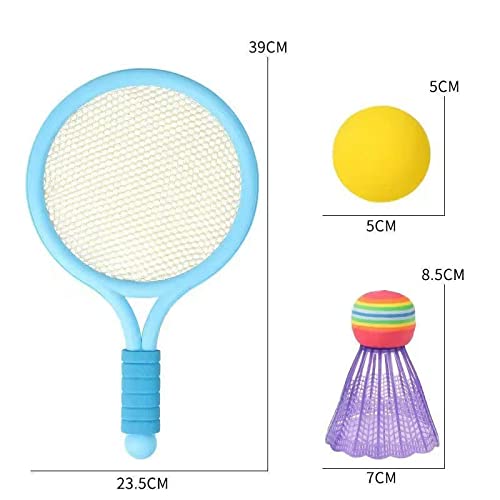 15.3 in Tennis Racket Set Including Ball Plastic Racquet and Table Tennis Ping Pong Set for Beginner Play Anytime Anywhere - BeesActive Australia