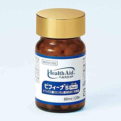 Morishita Jintan Health Aid Bifina S (Super) Pearl 60 Day Supply (120 Capsules), Bifidobacteria, Lactic Acid Bacteria, Intestinal Flora, Supplement, Food with Functional Claims - BeesActive Australia