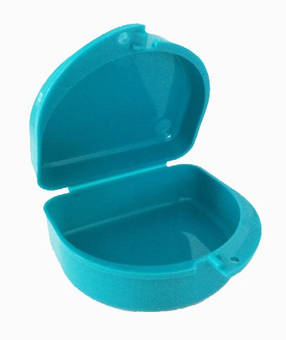 Zumoe Lacrosse Mouthguard Mouth Guard Retainer Case - 7 Standing Sticks Aqua - BeesActive Australia