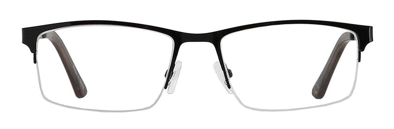 EYECEDAR Amcedar 5-Pack Reading Glasses Men Metal Half-Frame Spring Hinges Stainless Steel Material Readers +1.50 5 Pairs Mix 1.5 x - BeesActive Australia