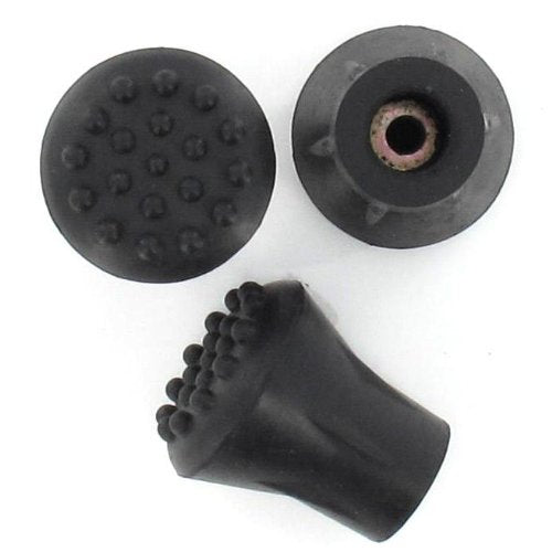 Qty: 4pcs - 12mm (1/2") Bell Shaped Studded Rubber Ferrules Walking Stick Tips C-Type by Lifeswonderful - BeesActive Australia