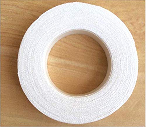 2Roll White 1inch Wide (2.5cm) Medical Adhesive Tape Breathable Cotton Athletic Soft Cloth Surgical Tape with Self Adhesive Plaster for Injury Wrap - BeesActive Australia