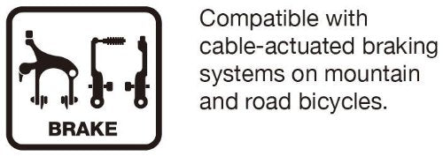 Jagwire - Universal Sport DIY Bike Cable Kit | for Road or MTN Brakes | SRAM and Shimano Compatible, Double Ended Brake Cables (Road and Mountain), Slick Stainless Cable, Housing Included Black - BeesActive Australia