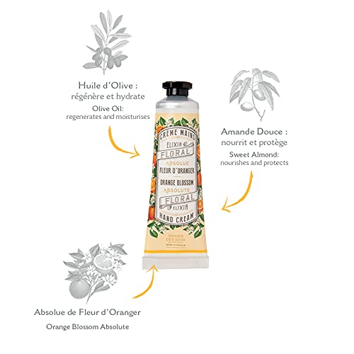 Panier des Sens Hand Cream gift box - Orange Blossom, Jasmine & Geranium - Made in France - 3 x 1Floz/30ml - BeesActive Australia