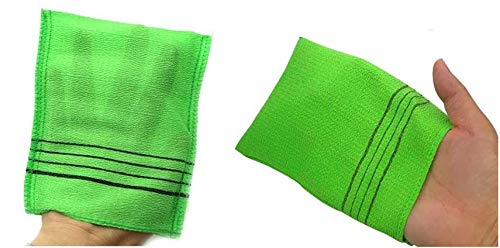 Korean Tistom Italy Towel Exfoliating Towel Bath Washcloth 3 Pcs (Red) Dead Skin Remover - BeesActive Australia