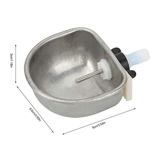 10Pcs Rabbit Feeder Bowl, Automatic Rabbit Water Cups Drinker Rabbit Feeding Tools for Rabbit Squirrels Chinchilla Hamster Ferret - BeesActive Australia
