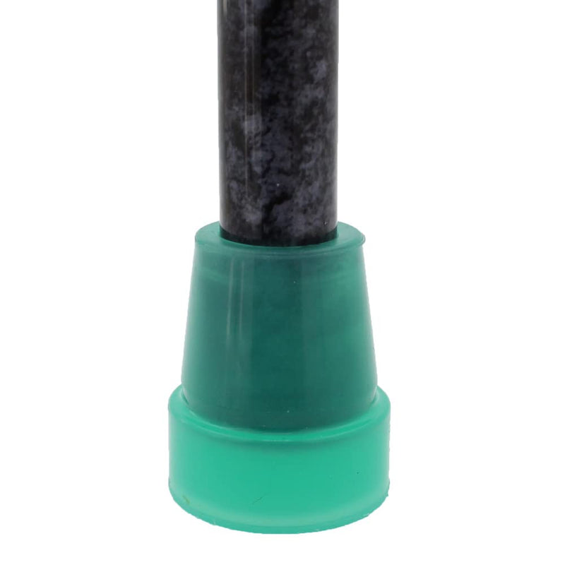 2Pcs: 19mm 3/4" Glow Green in The Dark Rubber Ferrules for Walking Sticks - by Lifeswonderful - BeesActive Australia
