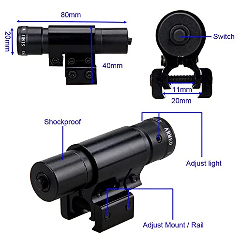 Gotical Green Laser Sight Beam Dot Sight Scope Tactical Picatinny Sight Scope - BeesActive Australia