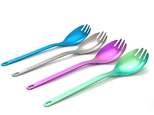 Snow Peak Titanium Spork - 0.6 Oz - BeesActive Australia
