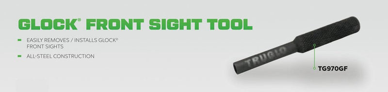 TRUGLO Glock Magazine Tool, Front Sight Tool and armorer's disassembly Tool Glock front sight tool - BeesActive Australia