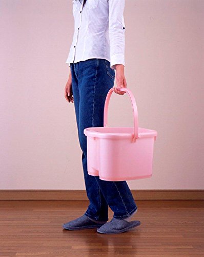 Inomata Foot Detox Massage Spa Bucket, Pink - BeesActive Australia