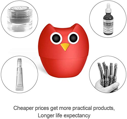 Full Lip Plumper - MEXITOP NANA Owl Soft Silicone Lip Enhancer Plumper Pump Device Natural Fuller Thicker and Sexy Quick Lip Enhancement Plumping Tool (Single & Double Lobed Style Included) - BeesActive Australia