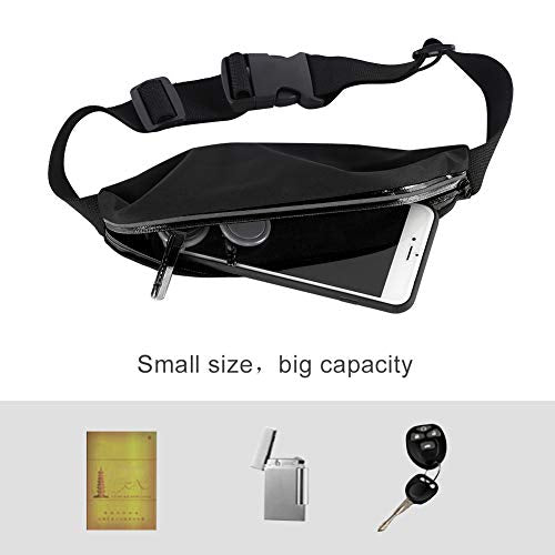 Bnineteenteam Waterproof Running Pocket for Hiking, Fitness, Jogging, Etc. Black - BeesActive Australia