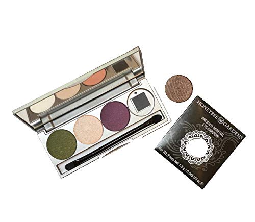 Honeybee Gardens Refillable Pressed Eye Shadow Compact | Eco Friendly | Fits any any 26mm, or smaller, pan - BeesActive Australia