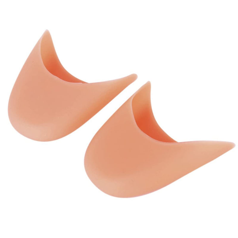 Uonlytech A Pair of Silicon Gel Toe Caps Toe Pads Soft Ballet Pointe Dance Athlete Shoe Pads Protector Pads for Girls Women ( Nude ) - BeesActive Australia