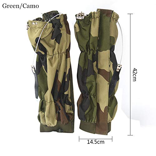 JJZS Gaiters for Hiking, Lightweight Trail Running Gaiters, Waterproof Snow Gaiters for Shoes and Boots, Adjustable Leg Gaiters for Hunting, Boot Gator, Hiking Gaiters for Men Women - BeesActive Australia