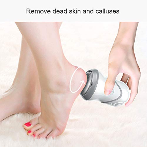 Electric Feet Callus Removers Rechargeable,Portable Electronic Foot File Pedicure Tools, Electric Callous Remover Kit,Hard Cracked Dry Skin Ideal Gift Contains three grinding head accessories - BeesActive Australia