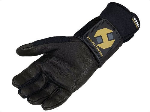 Heritage Pro 8.0 Bull Riding Glove (Black) 9 Right - BeesActive Australia