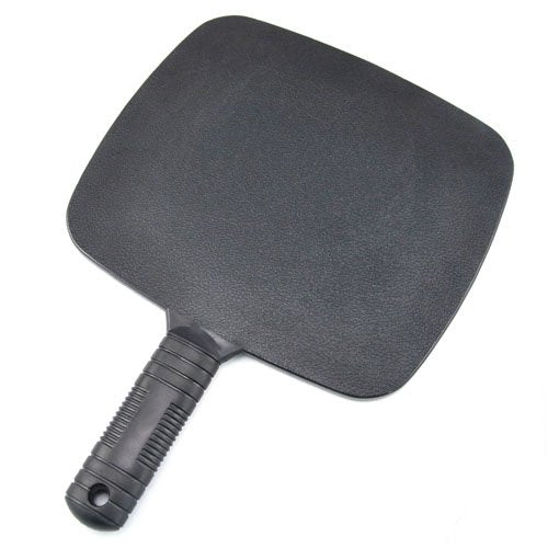 Accessotech Professional Handheld Salon Barbers Hairdressers Paddle Mirror Tool with Handle (Black) Black - BeesActive Australia