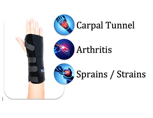 Body-Tec Adjustable neoprene Wrist support for arthritis and RSI syndrome NHS use Small 14-16.2cm Right - BeesActive Australia